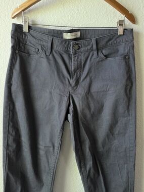 Calvin Klein Slim Straight Pants in Charcoal Gray